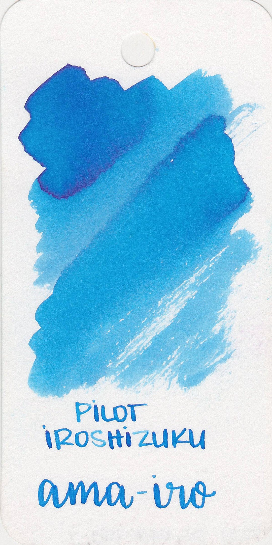 Iroshizuku Fountain Pen Ink by Pilot - 15ml Bottle ami-iro (Light Sky Blue)