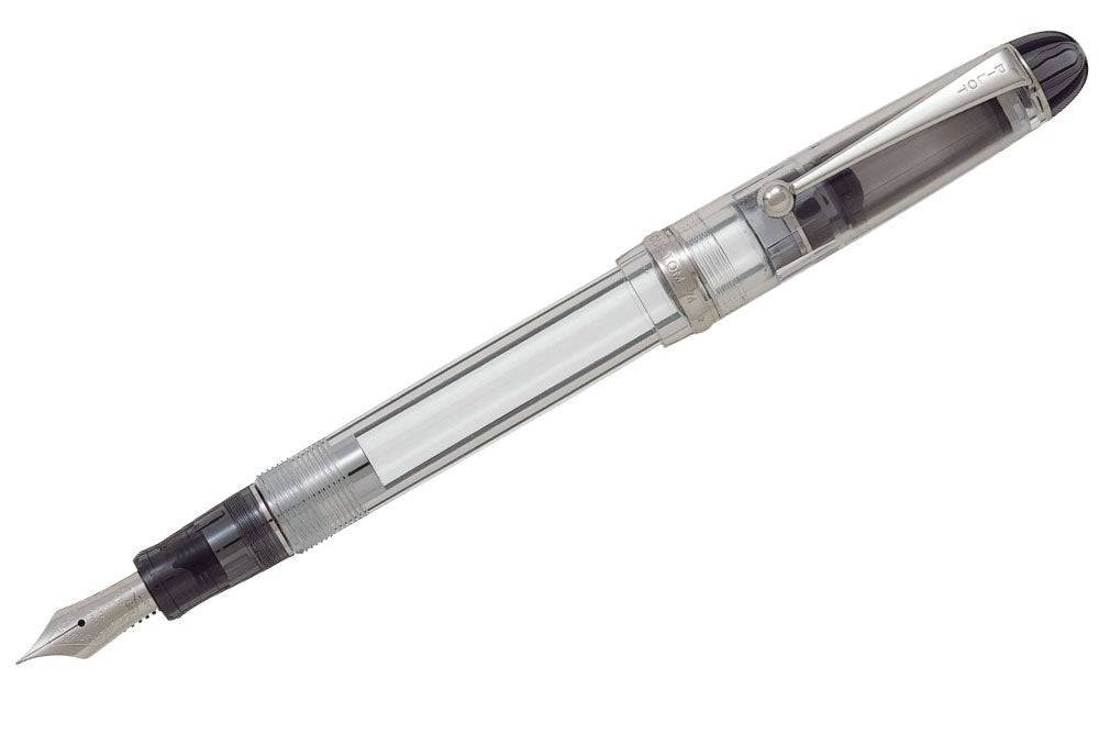 Pilot Custom 74 Fountain Pen - Clear, Medium Nib
