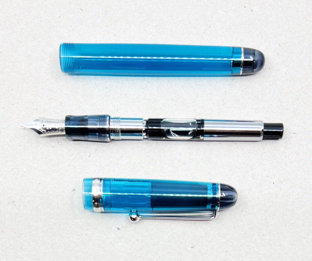 Pilot Custom 74 Fountain Pen - Teal, Medium Nib