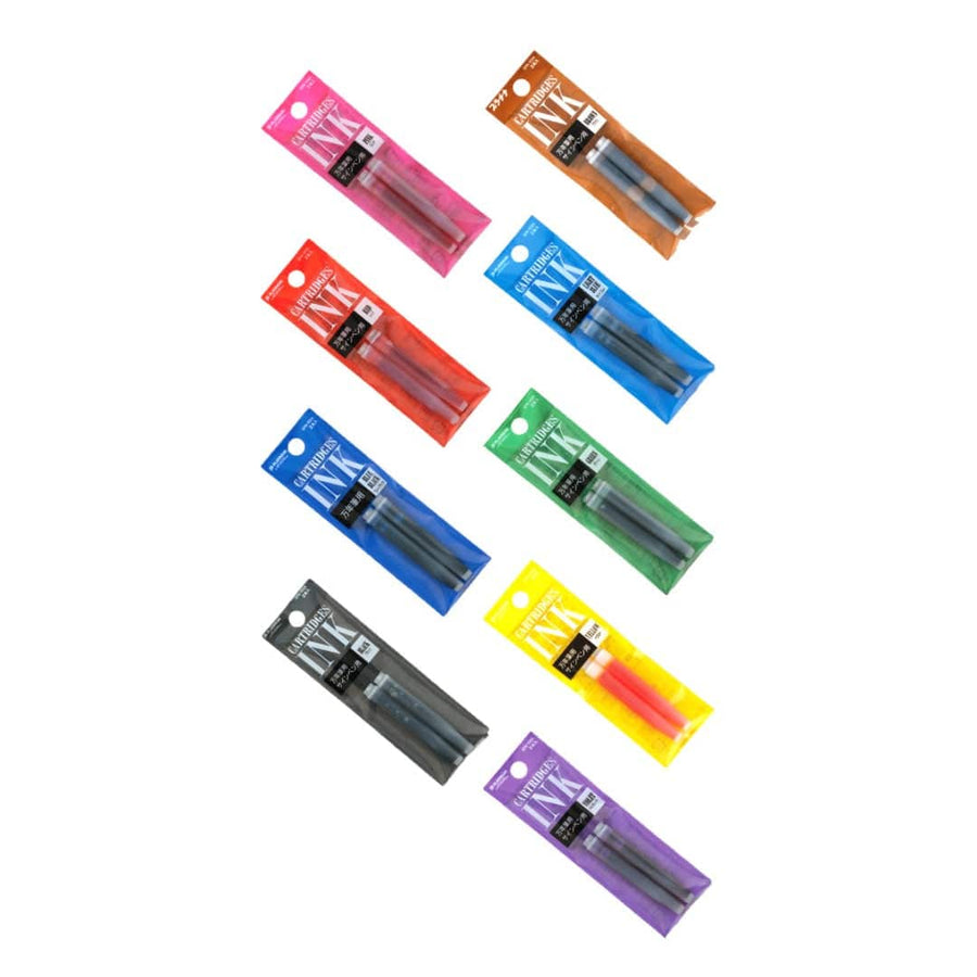 Platinum Dyestuff Fountain Pen Ink Cartridges 2Pack