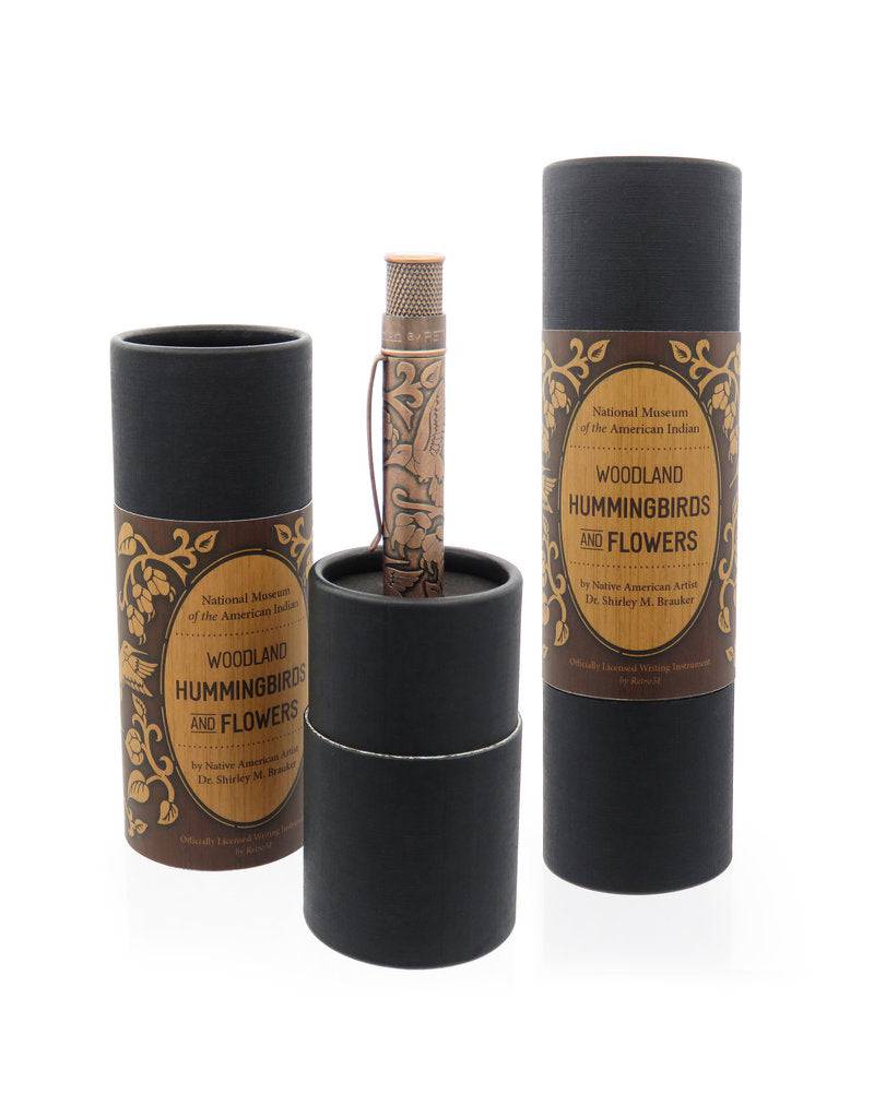 Retro 51 Smithsonian Rollerball Pen - Hummingbird & Flowers