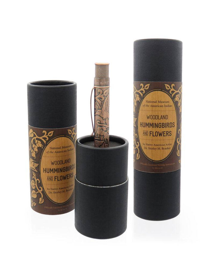 Retro 51 Smithsonian Rollerball Pen - Hummingbird & Flowers