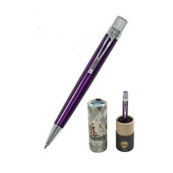 Retro 51 Tornado Classic Lacquer Rollerball Pen Purple
