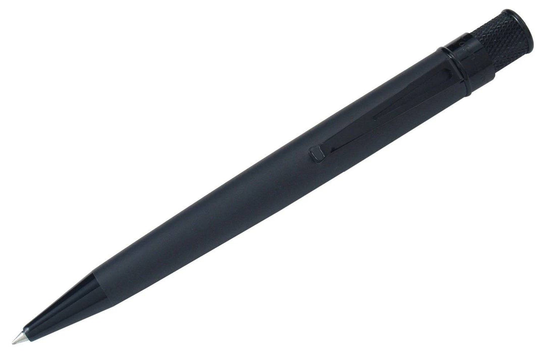 Retro 51 Tornado Classic Lacquer Rollerball Pen Stealth Matte Black
