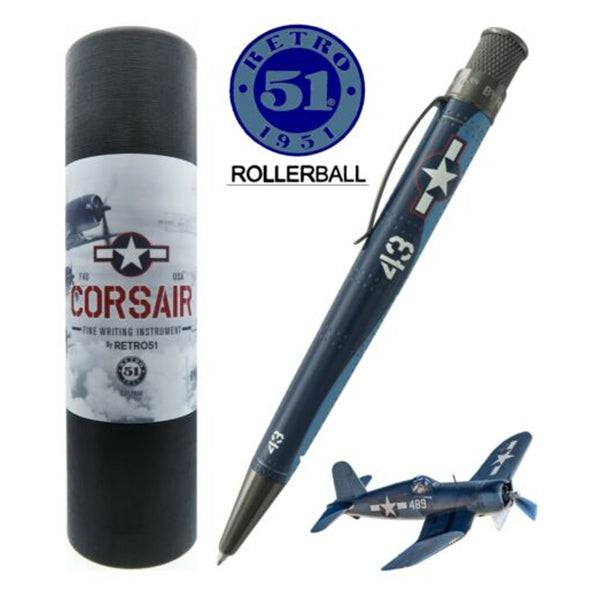 Retro 51 Tornado Vintage Metalsmith Corsair Rollerball Pen
