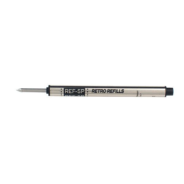 Retro 51 Capless Rollerball Refill Short Retractable 3Pack