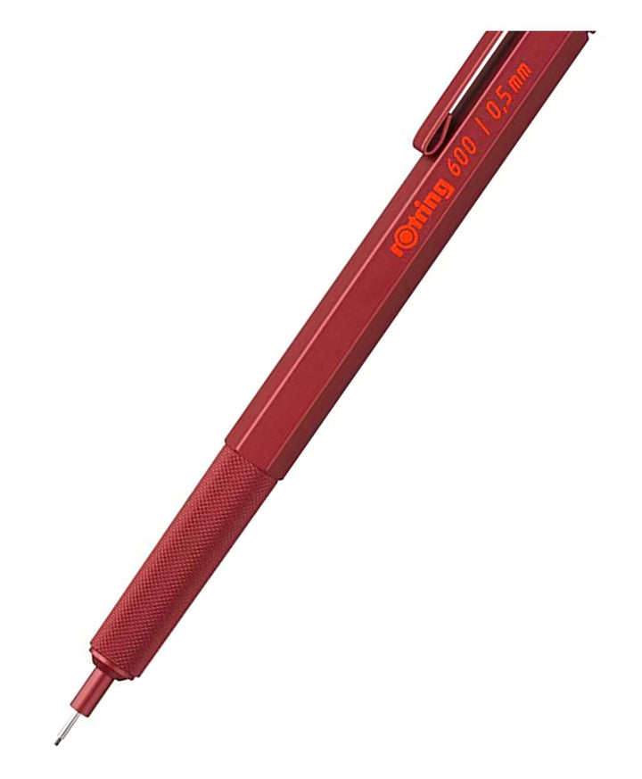 Rotring 600 Red Mechanical Pencil 0,5mm