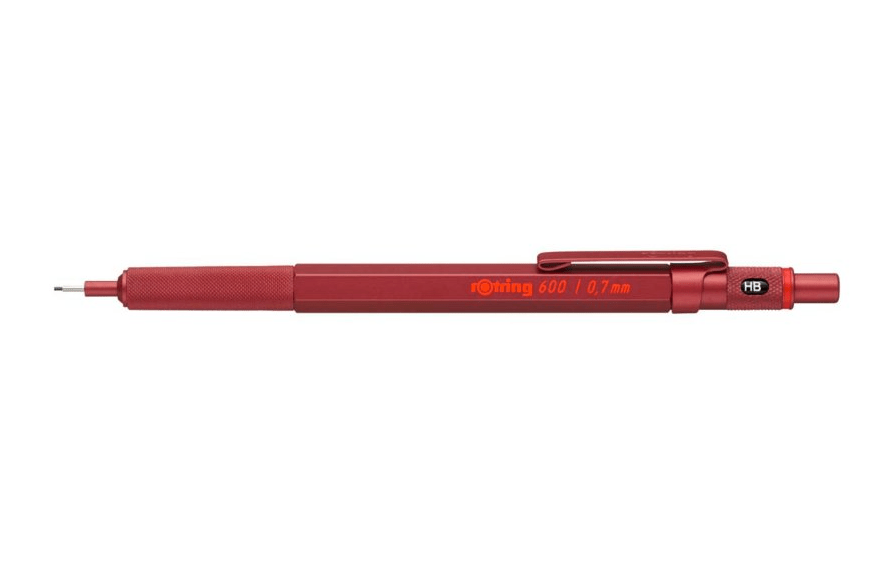 Rotring 600 Red Mechanical Pencil 0,7mm