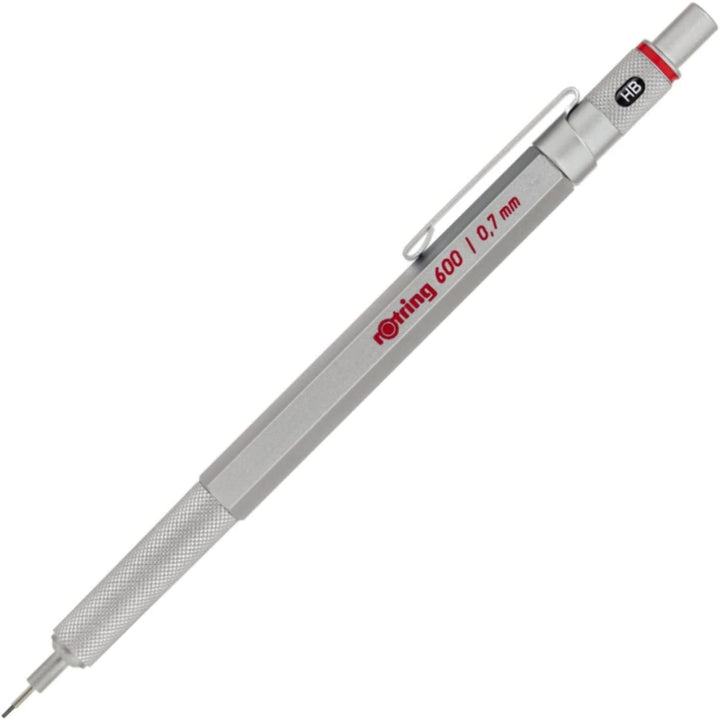 Rotring 600 Silver Mechanical Pencil 0,7mm