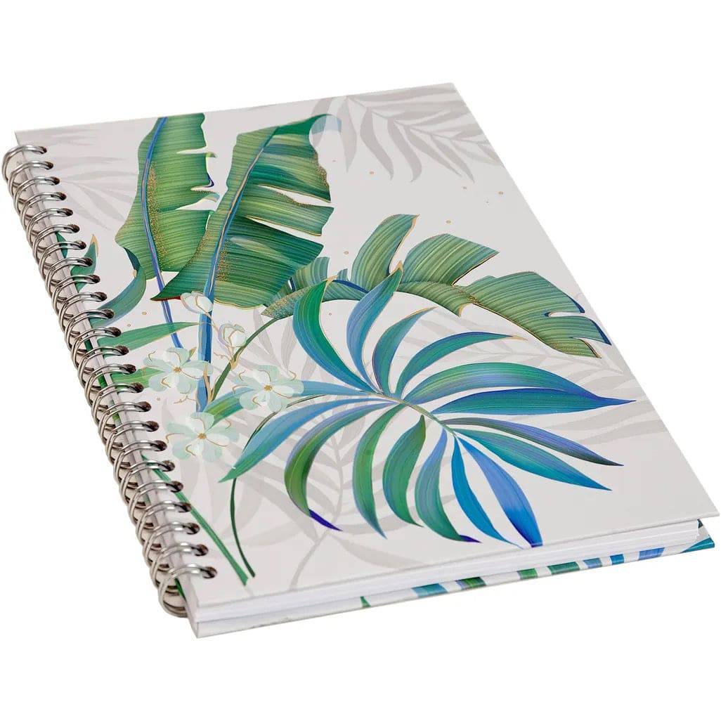 Turnowsky Spiralbound A5 Hardcover Notebook Palm Leaves
