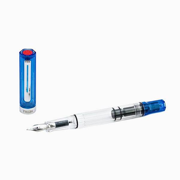 TWSBI ECO Fountain Pen Transparent Blue F