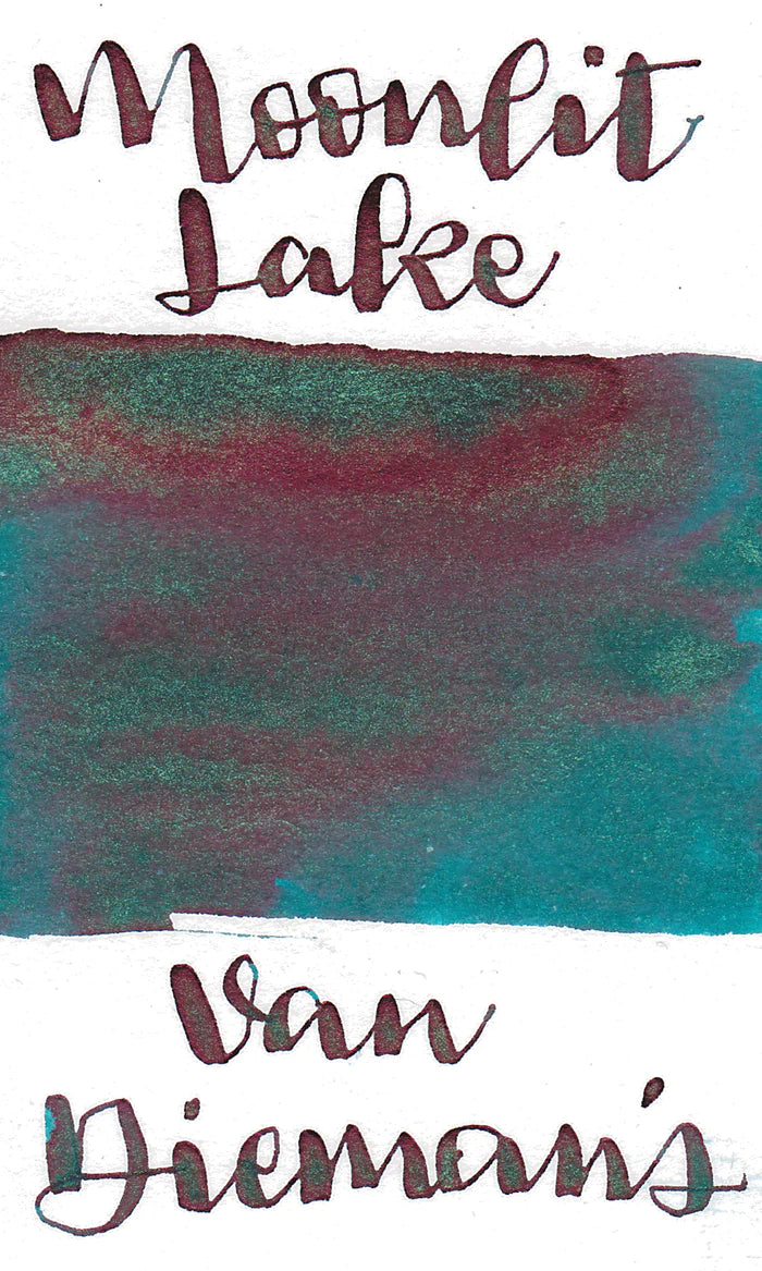 Van Dieman's Night - Moonlit Lake Shimmering Fountain Pen Ink